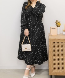 CLETTE（クレット）の「ハート柄ワンピース（ワンピース・レディース）」