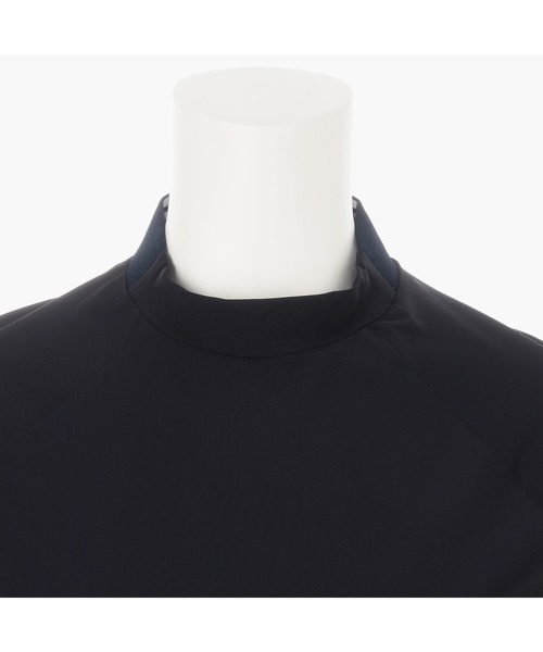 【新品未使用】ブリーフィング　ネイビー　モックネック　背中ロゴ セール】【ブリーフィングゴルフ】WOMENS LOGO BACK RIB MOCK
