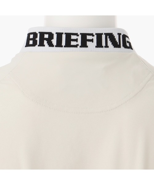 セール】【ブリーフィングゴルフ】WOMENS LOGO BACK RIB MOCK NECK