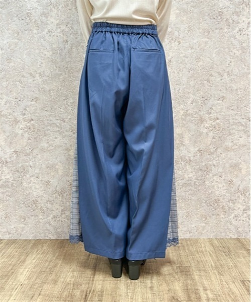 axes femme（アクシーズファム）の「パールビットワイドパンツ（その他パンツ・レディース・ブラック/ネイビー/グリーン・MEDIUM/LARGE）」の6枚目の写真