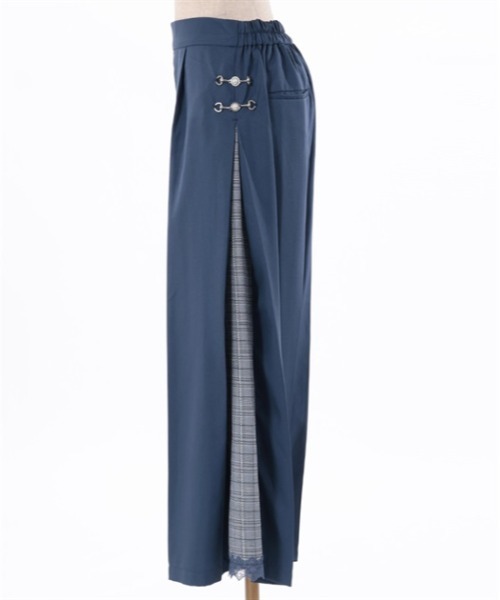 axes femme（アクシーズファム）の「パールビットワイドパンツ（その他パンツ・レディース・ブラック/ネイビー/グリーン・MEDIUM/LARGE）」の8枚目の写真