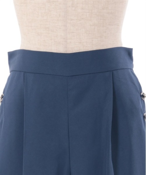 axes femme（アクシーズファム）の「パールビットワイドパンツ（その他パンツ・レディース・ブラック/ネイビー/グリーン・MEDIUM/LARGE）」の12枚目の写真