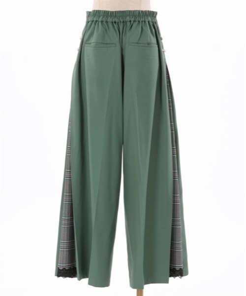 axes femme（アクシーズファム）の「パールビットワイドパンツ（その他パンツ・レディース・ブラック/ネイビー/グリーン・MEDIUM/LARGE）」の19枚目の写真