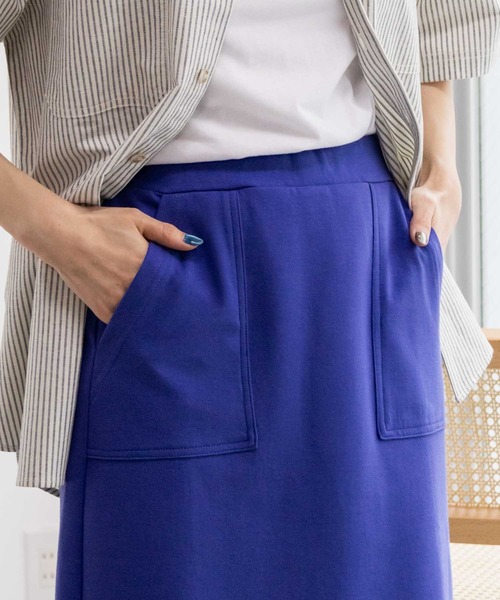 Dickies（ディッキーズ）の「Dickies ディッキーズ ダンボール素材スリット入りスカート（スカート・レディース・ブラック/ブルー/杢グレー・L/M）」の20枚目の写真