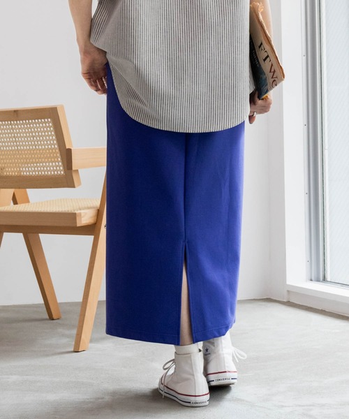 Dickies（ディッキーズ）の「Dickies ディッキーズ ダンボール素材スリット入りスカート（スカート・レディース・ブラック/ブルー/杢グレー・L/M）」の12枚目の写真