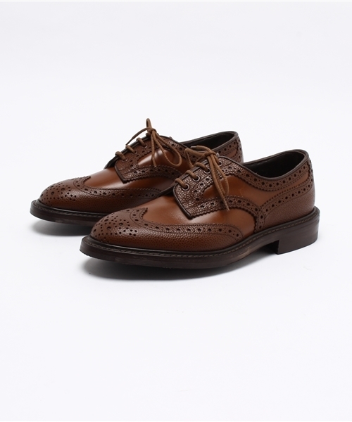 Tricker's（トリッカーズ）の「Tricker's ウィングチップシューズ（ドレスシューズ・メンズ・ブラウン/ネイビー/ブラック・8/8.5/7.5/7）」の3枚目の写真