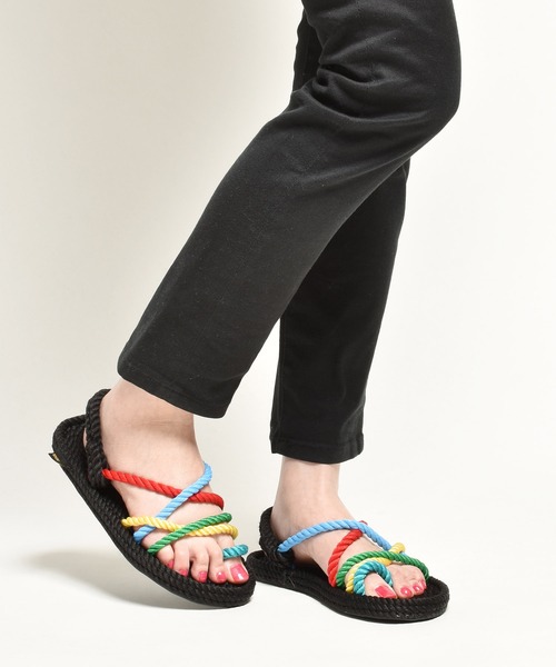 【セール】IBIZA イビサ ロープサンダル（サンダル）｜BOHONOMAD（ボホノマド） 7,509円