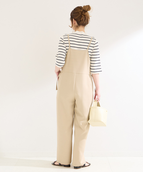 B.C STOCK（ベーセーストック）の「ソウバリ5分袖ハイゲージニット（ニット/セーター・レディース・アイボリー/ブラック/ネイビー・FREE）」の17枚目の写真