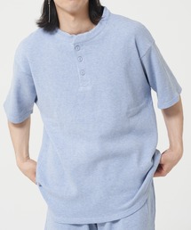 ワッフルヘンリーネックTEE(M1)