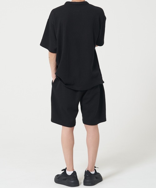 ROUGH TRADE(ラフトレード)の「ワッフルヘンリーネックTEE(M1)(Tシャツ/カットソー・メンズ・ブラック/ブルー/ミント/ホワイト・MEDIUM/LARGE/X-LARGE)」の6枚目の写真