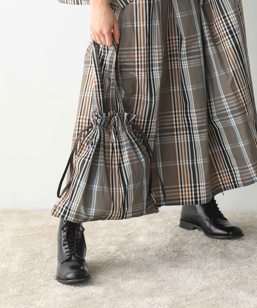 Kelen（ケレン）の「「KELEN/ケレン」巾着バッグ / THOY（トートバッグ・レディース・グリーン/ブラウン系その他/その他・FREE）」の2枚目の写真