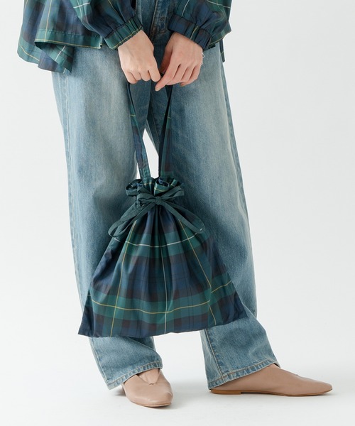 Kelen（ケレン）の「「KELEN/ケレン」巾着バッグ / THOY（トートバッグ・レディース・グリーン/ブラウン系その他/その他・FREE）」の3枚目の写真