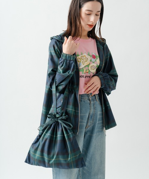 Kelen（ケレン）の「「KELEN/ケレン」巾着バッグ / THOY（トートバッグ・レディース・グリーン/ブラウン系その他/その他・FREE）」の4枚目の写真