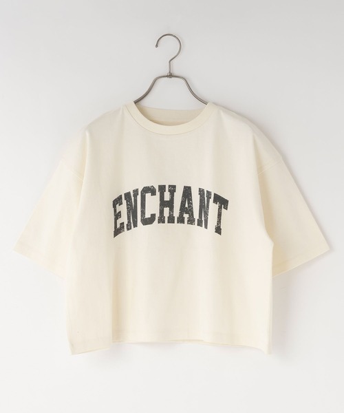 LOWRYS FARM（ローリーズファーム）の「カコウカレッジＴＳＳ 111992（Tシャツ/カットソー・レディース・チャコールグレー/グレー/アイボリー・LONG/SHORT）」の6枚目の写真