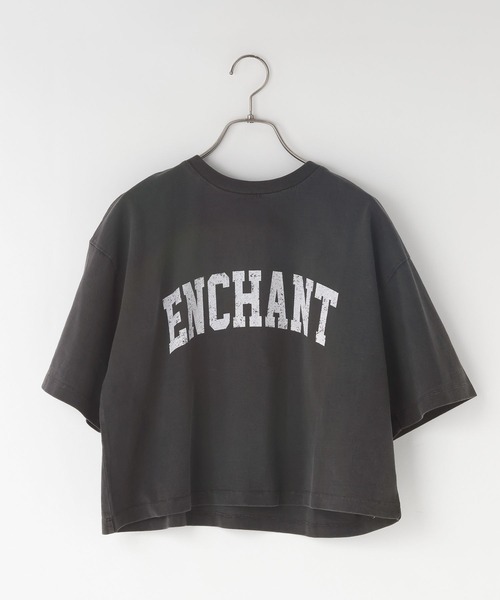 LOWRYS FARM（ローリーズファーム）の「カコウカレッジＴＳＳ 111992（Tシャツ/カットソー・レディース・チャコールグレー/グレー/アイボリー・LONG/SHORT）」の8枚目の写真