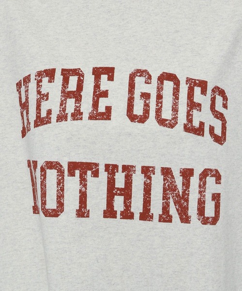 LOWRYS FARM（ローリーズファーム）の「カコウカレッジＴＳＳ 111992（Tシャツ/カットソー・レディース・チャコールグレー/グレー/アイボリー・LONG/SHORT）」の20枚目の写真