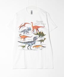 SAWINTO（ソイント）の「ATLAS SCREEN PRINTING 【アトラス スクリーン プリンティング】- S/S PRINT TEE“DINOSAURS OF NA”/ショートスリーブ プリント ティー ”ダイナソーズ オブ ノースアメリカ”（Tシャツ/カットソー）」