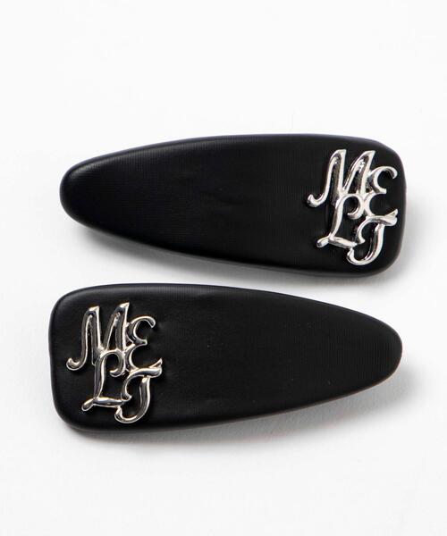 WEGO（ウィゴー）の「WEGO/メタルロゴパテッドバレッタ（バレッタ/ヘアクリップ・レディース・ブラック/ライトピンク/サックスブルー/オフホワイト/シルバー・FREE）」の10枚目の写真