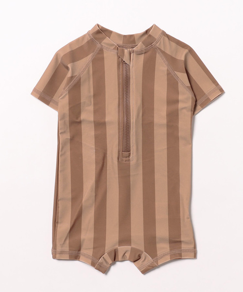 【セール】◆Quincy Mae◆BOYS ZIP RASHGUARD | RETRO STRIPE（その他ベビー用品）｜IO（イオ）（イオ） 5,643円
