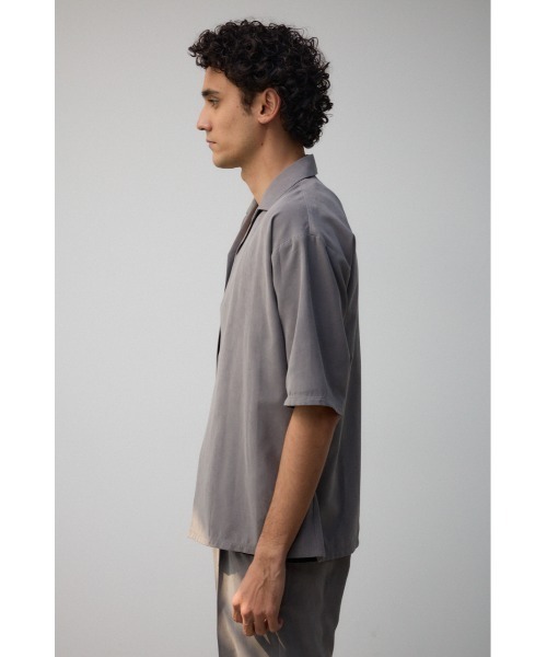 AZUL by moussy(アズールバイマウジー)の「接触冷感フェイクスウェードシャツトッパー(シャツ/ブラウス・メンズ・カーキ/グレー・FREE)」の7枚目の写真