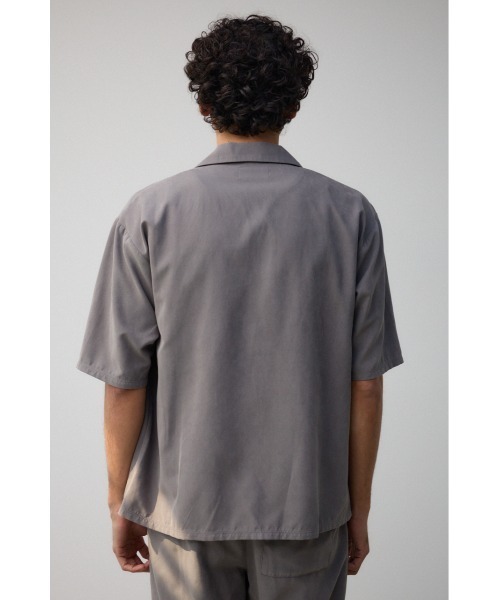 AZUL by moussy(アズールバイマウジー)の「接触冷感フェイクスウェードシャツトッパー(シャツ/ブラウス・メンズ・カーキ/グレー・FREE)」の8枚目の写真