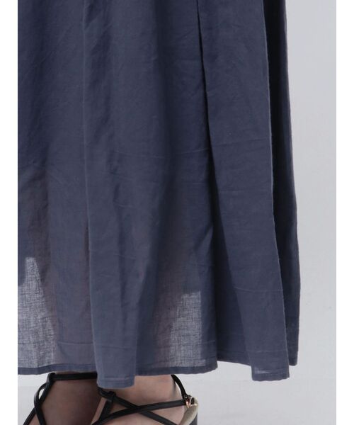 LAGUNAMOON(ラグナムーン)の「コットンギャザーキャミワンピース(ワンピース・レディース・ネイビー/レッド・SMALL/MEDIUM)」の18枚目の写真