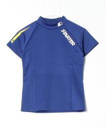 STARTER BLUE LABEL（スターターブルーレーベル）の「【STARTER GOLF】スターターゴルフ AQUATWIST(R)高伸縮ストレッチ カラフルモックネック半袖Tシャツ SG-123005（Tシャツ/カットソー）」