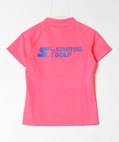 STARTER BLUE LABEL(スターターブルーレーベル)の「【STARTER GOLF】スターターゴルフ AQUATWIST(R)高伸縮ストレッチ カラフルモックネック半袖Tシャツ SG-123005(Tシャツ/カットソー・メンズ・ブラック/ピンク/オレンジ/ブルー/イエロー/ホワイト・M/S/XL/L/XS)」の7枚目の写真
