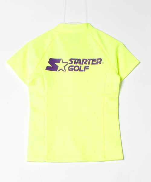 STARTER BLUE LABEL(スターターブルーレーベル)の「【STARTER GOLF】スターターゴルフ AQUATWIST(R)高伸縮ストレッチ カラフルモックネック半袖Tシャツ SG-123005(Tシャツ/カットソー・メンズ・ブラック/ピンク/オレンジ/ブルー/イエロー/ホワイト・M/S/XL/L/XS)」の14枚目の写真