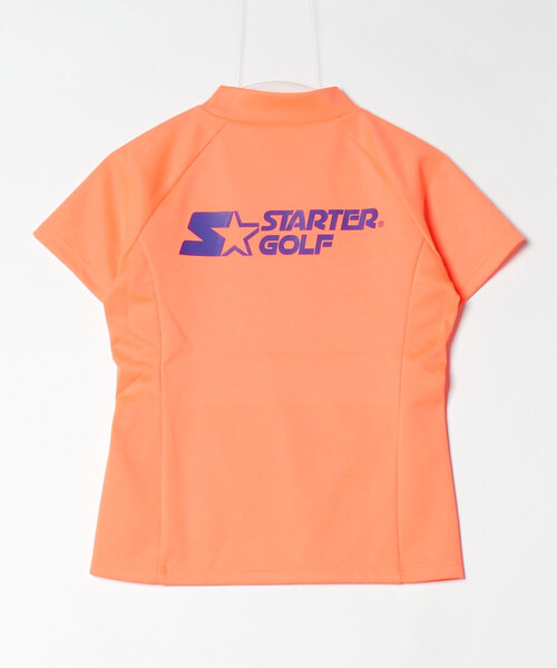 STARTER BLUE LABEL(スターターブルーレーベル)の「【STARTER GOLF】スターターゴルフ AQUATWIST(R)高伸縮ストレッチ カラフルモックネック半袖Tシャツ SG-123005(Tシャツ/カットソー・メンズ・ブラック/ピンク/オレンジ/ブルー/イエロー/ホワイト・M/S/XL/L/XS)」の8枚目の写真