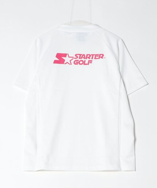 STARTER BLUE LABEL(スターターブルーレーベル)の「【STARTER GOLF】スターターゴルフ AQUATWIST(R)高伸縮ストレッチ カラフルモックネック半袖Tシャツ SG-123005(Tシャツ/カットソー・メンズ・ブラック/ピンク/オレンジ/ブルー/イエロー/ホワイト・M/S/XL/L/XS)」の9枚目の写真
