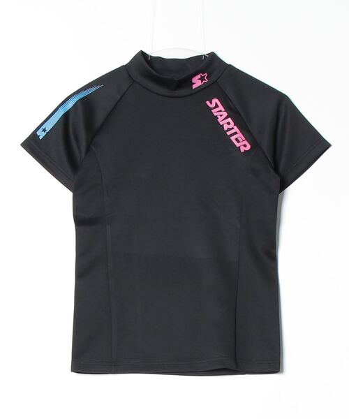 STARTER BLUE LABEL(スターターブルーレーベル)の「【STARTER GOLF】スターターゴルフ AQUATWIST(R)高伸縮ストレッチ カラフルモックネック半袖Tシャツ SG-123005(Tシャツ/カットソー・メンズ・ブラック/ピンク/オレンジ/ブルー/イエロー/ホワイト・M/S/XL/L/XS)」の10枚目の写真