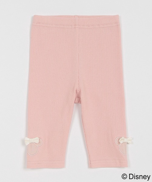 petit main（プティマイン）の「【Disney/接触冷感】6分丈レギンス（レギンス/スパッツ・キッズ・ライトピンク/ブラック/サックスブルー/キナリ・90cm/80ｃｍ/130cm/120cm/110cm/100cm）」の4枚目の写真