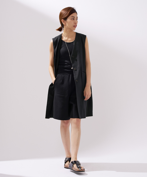IENA リネンアセテートコクーンジレ IENA（イエナ）の「リネンアセテートコクーンジレ（ベスト）」 - WEAR