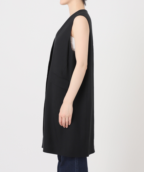IENA（イエナ）の「リネンアセテートコクーンジレ（ベスト）」 - WEAR