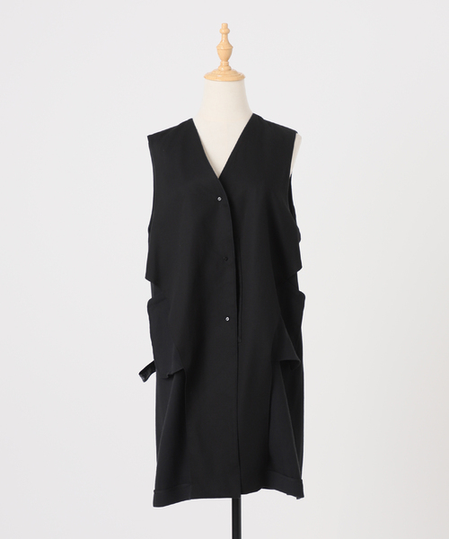 IENA（イエナ）の「リネンアセテートコクーンジレ（ベスト）」 - WEAR