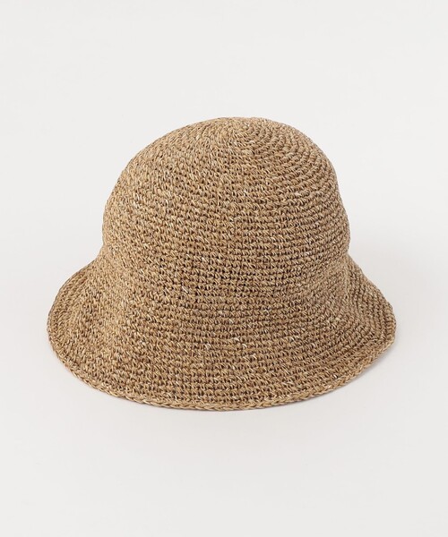 RACAL(ラカル)の「【別注】<Racal> チューリップ ニット ハット(ハット・メンズ・ブラック/ナチュラル・FREE)」の2枚目の写真