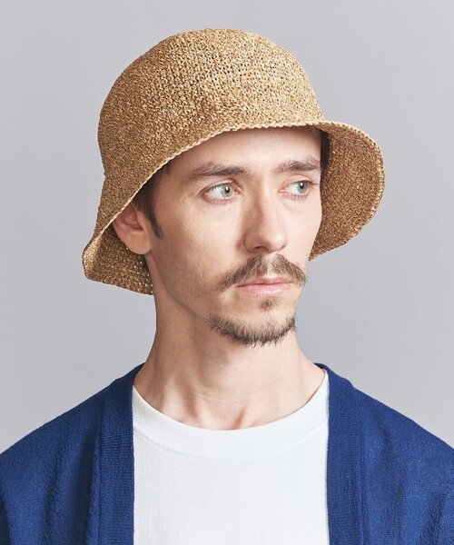 RACAL(ラカル)の「【別注】<Racal> チューリップ ニット ハット(ハット・メンズ・ブラック/ナチュラル・FREE)」の3枚目の写真