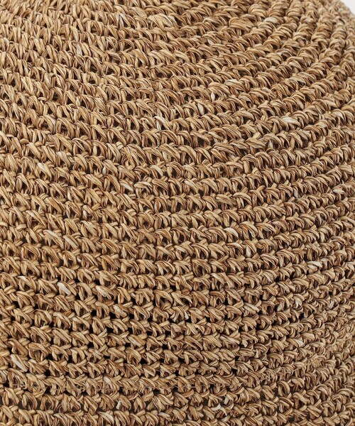 RACAL(ラカル)の「【別注】<Racal> チューリップ ニット ハット(ハット・メンズ・ブラック/ナチュラル・FREE)」の9枚目の写真