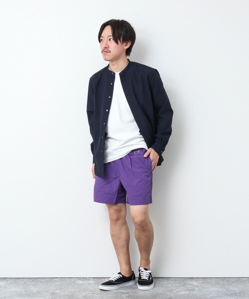 NOLLEY’S（ノーリーズ）の「《水陸両用》クジラ バーサタイルナイロンショーツ（その他パンツ・メンズ・キャメル/チャコールグレー/パープル/インディゴブルー/ブラック・M/S/L）」の21枚目の写真