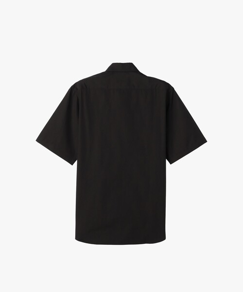 agnes b.（アニエスベー）の「メンズ アイコニック 刺繍 半袖 シャツ "Andy"（シャツ/ブラウス・メンズ・ブラック・38/40/36）」の8枚目の写真