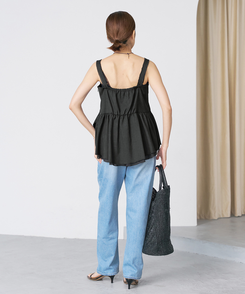 IENA ビスチェティアードキャミソール 【公式通販】