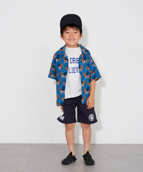 CIAOPANIC TYPY（チャオパニックティピー）の「■【KIDS】バティック柄オープンカラーシャツ（シャツ/ブラウス・キッズ・ブルー/グリーン・MEDIUM/XX-LARGE/SMALL/LARGE/X-LARGE）」の14枚目の写真