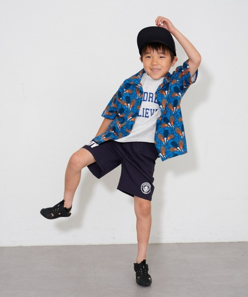 CIAOPANIC TYPY（チャオパニックティピー）の「■【KIDS】バティック柄オープンカラーシャツ（シャツ/ブラウス・キッズ・ブルー/グリーン・MEDIUM/XX-LARGE/SMALL/LARGE/X-LARGE）」の16枚目の写真