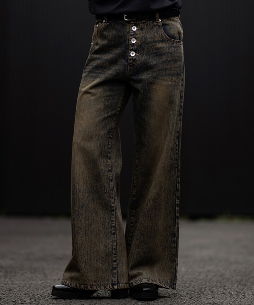 CLEL(クレイル)の「【CLEL】Vintage Design Pantalon Denim Pants/ヴィンテージデザイン パンタロンデニムパンツ(デニムパンツ・メンズ・インディゴブルー/ライトブルー/ブラック/グレー系1/ブラック系1/ブルー系1/ホワイト系1/ブルー系2・L/M/S/XS)」の16枚目の写真
