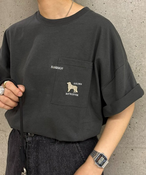 CIAOPANIC TYPY（チャオパニックティピー）の「コットンアソートデザインTee（Tシャツ/カットソー・メンズ・チャコールグレー/ホワイト系その他/ホワイト/ブラック/ネイビー・LARGE/MEDIUM）」の4枚目の写真