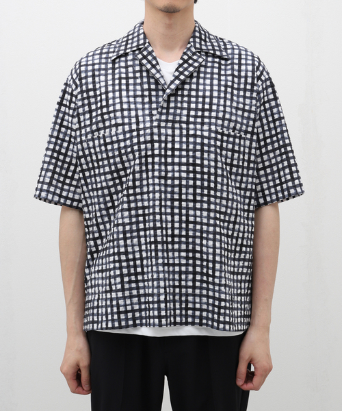 m's braque(エムズブラック)の「m's braque (エムズ ブラック) オーバーサイズスキッパー BBS-87(シャツ/ブラウス・メンズ・ホワイト・FREE)」の11枚目の写真