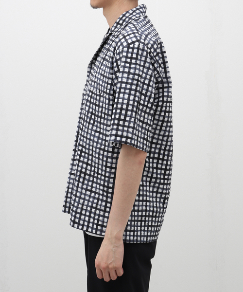 m's braque(エムズブラック)の「m's braque (エムズ ブラック) オーバーサイズスキッパー BBS-87(シャツ/ブラウス・メンズ・ホワイト・FREE)」の12枚目の写真