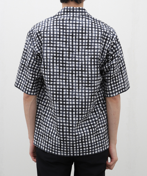 m's braque(エムズブラック)の「m's braque (エムズ ブラック) オーバーサイズスキッパー BBS-87(シャツ/ブラウス・メンズ・ホワイト・FREE)」の13枚目の写真