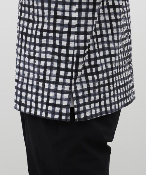 m's braque(エムズブラック)の「m's braque (エムズ ブラック) オーバーサイズスキッパー BBS-87(シャツ/ブラウス・メンズ・ホワイト・FREE)」の8枚目の写真